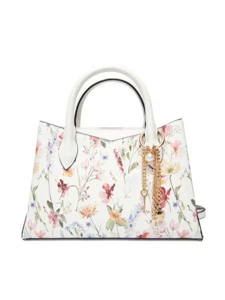 Ročna torba Aldo Carimma bela