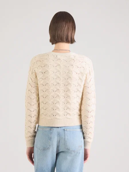 VERO MODA Geacă tricotată VMINDIGO nisipiu