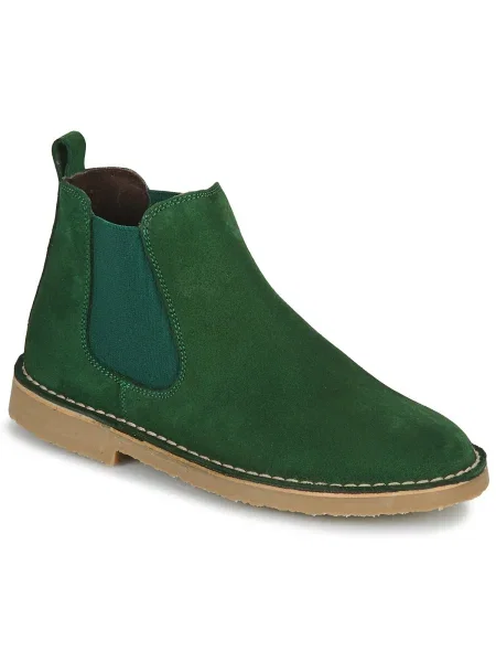 Pantofi copii Citrouille Et Compagnie verde