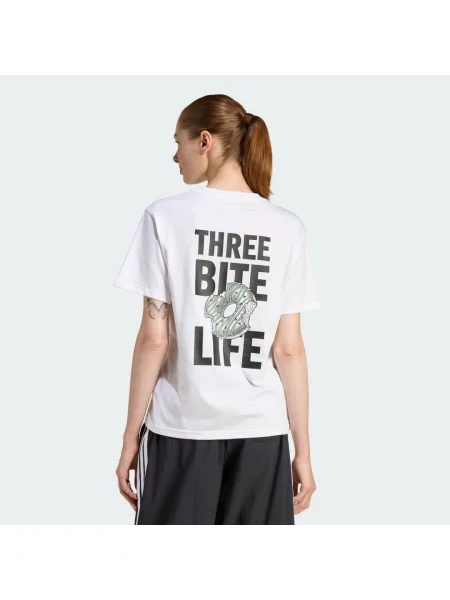 FOOD REGULAR GRAPHIC T-SHIRT biała