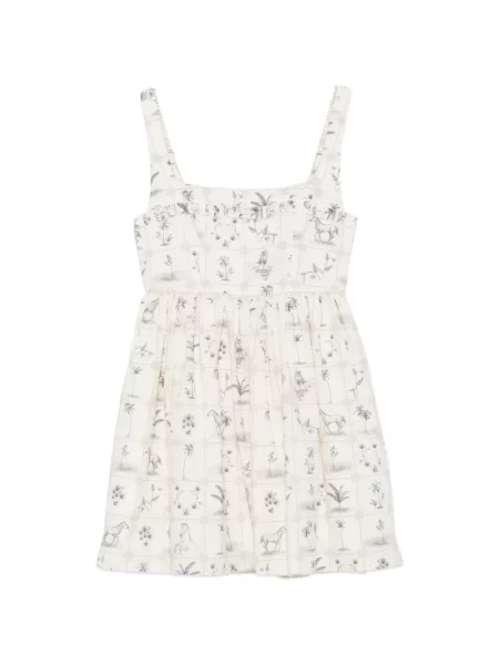 Rochie mini Agua By Agua Bendita alb