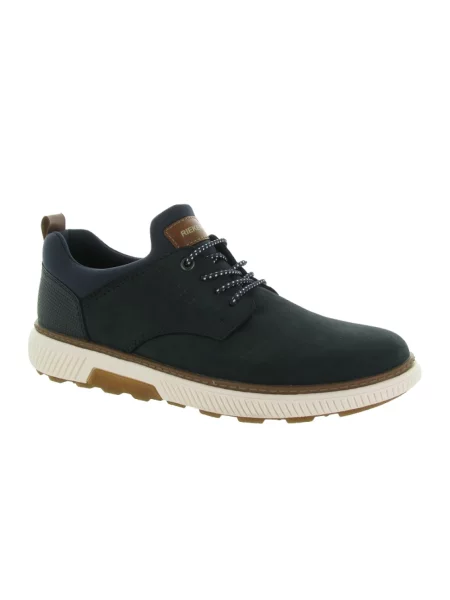 Sneakersy Rieker skórzane niebieskie