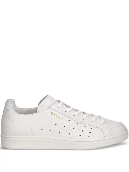 Sneakerși Bally din piele alb