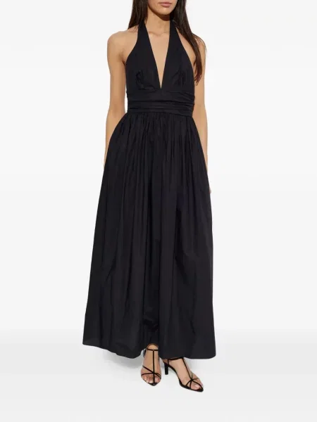 Rochie Matteau cu gât halter negru