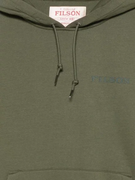 Hanorac cu glugă Filson cu imagine verde