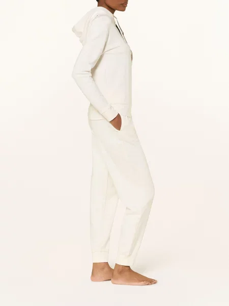 Boss Spodnie Dresowe Rekreacyjne weiss białe