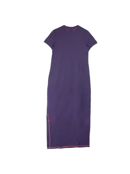 Sukienka maxi Nike fioletowa
