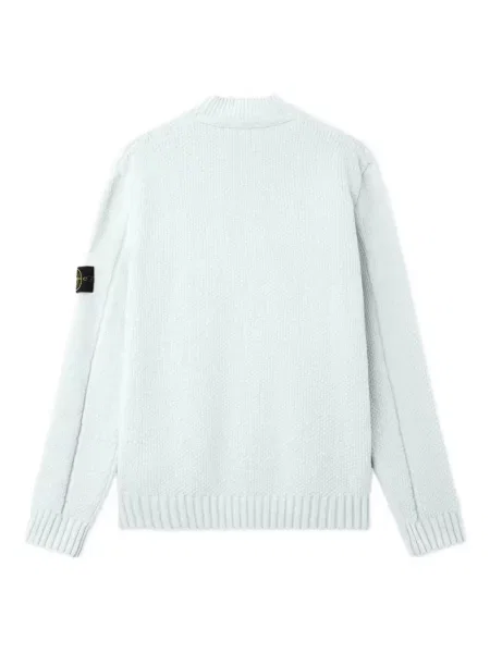Pulover Stone Island cu strasuri albastru