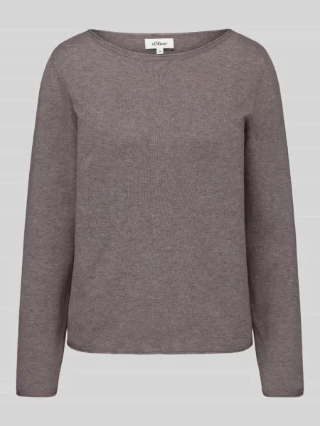 Sweter o kroju regular fit z mieszanki bawełny i S.oliver Red Label