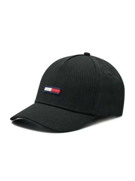 Tommy Jeans Sapkák piros / fekete fehér