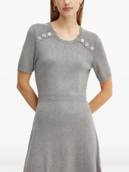 Scurt rochie mini Morgan gri