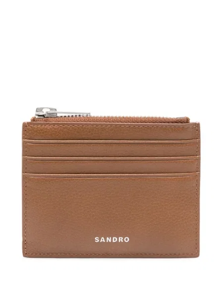 Kožni novčanik Sandro smeđa