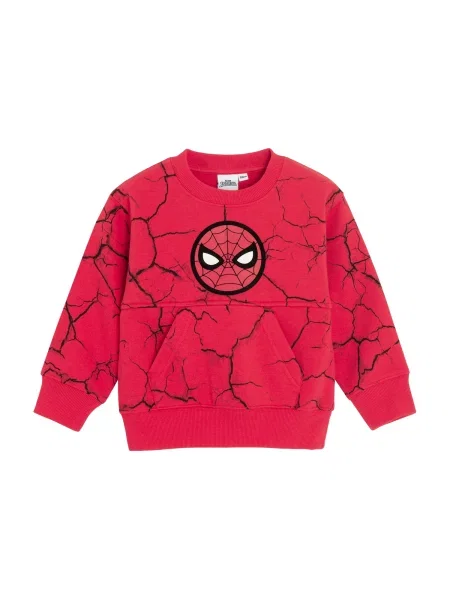COOL CLUB by SMYK Mikina SPIDER-MAN červená / čierna biela