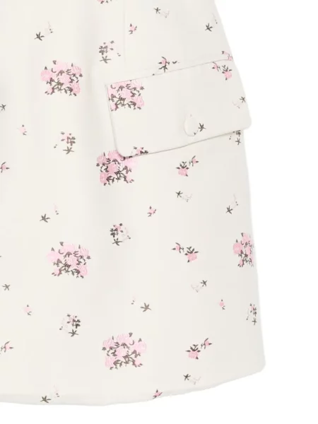 Sukienka mini Baum Und Pferdgarten w kwiatki z nadrukiem garniturowa