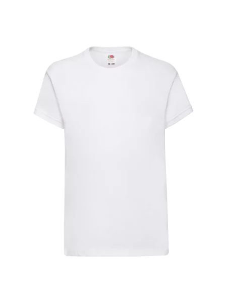 Tricou copii Fruit Of The Loom alb