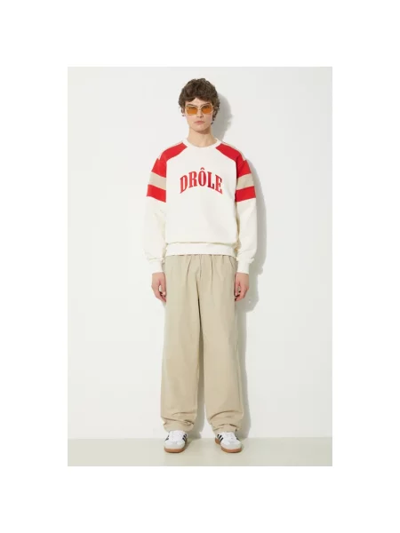 ICECREAM spodnie Skate Pant w fasonie chinos beżowy