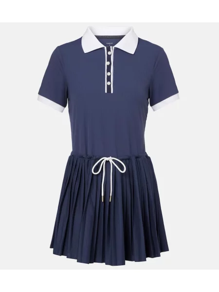 Rochie Varley din jerseu de costum tenis albastru