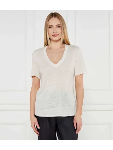 BOSS ORANGE De in tricou | Regular Fit bej