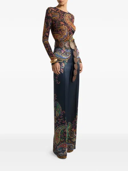 Pantaloni Etro albastru