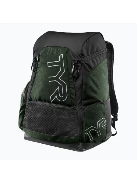 Plecak pływacki TYR Alliance Team 45 l evergreen/ black czarny