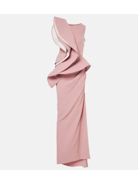Rochie Maticevski cu volane roz