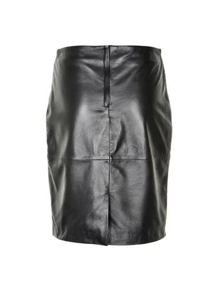 Spódnica skórzana Soaked In Luxury czarna