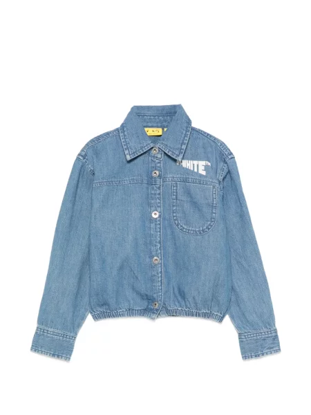 Koszula dżinsowa dziecięca Off-white biała