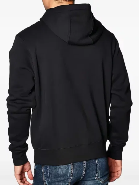 Pantaloni Nike din fleece alergare cu broderie negru
