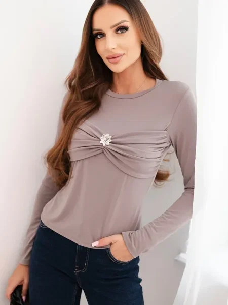 Bluză Kesi Włoski maro