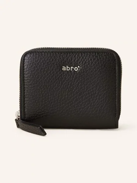 Abro Portfel schwarz czarny