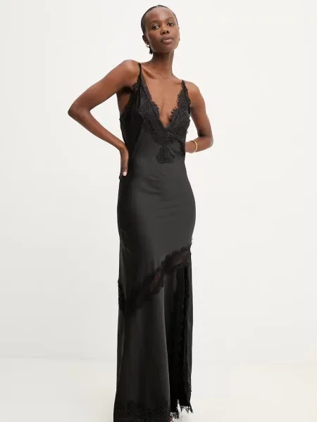 Answear.LAB rochie lenjerie intimă negru