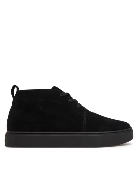 Ghete Calvin Klein Hybrid Clean Mid Lace Up Su negru