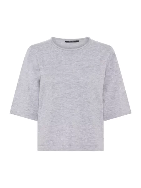 Koszulka Bruuns Bazaar wełniana szara