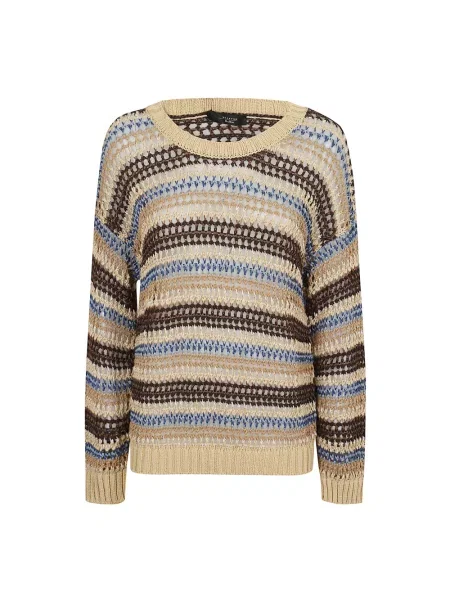Sweter Weekend Max Mara brązowy