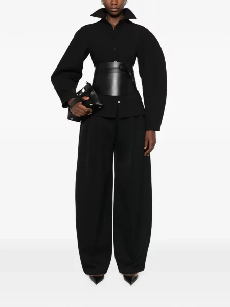 Pantaloni Mugler negru