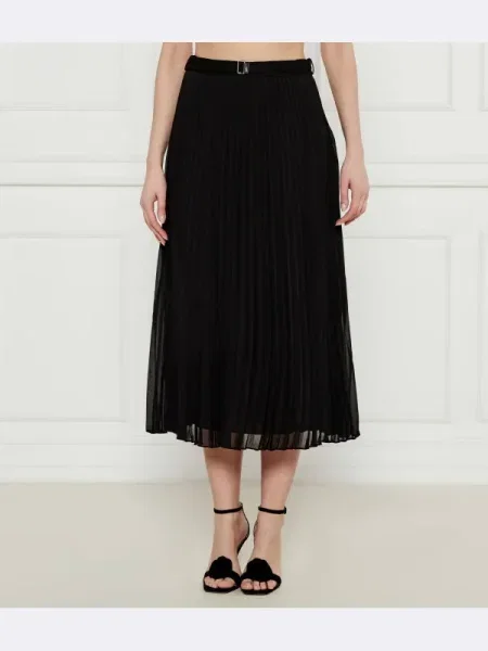 BOSS BLACK Fustă Vocelina negru