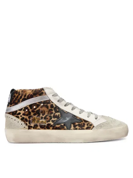 Superge GOLDEN GOOSE Mid Star Classic Rjava zlata
