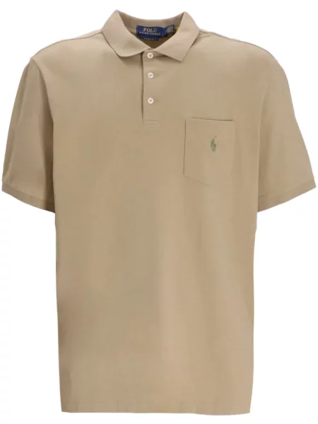 Polo Polo Ralph Lauren cu broderie roz