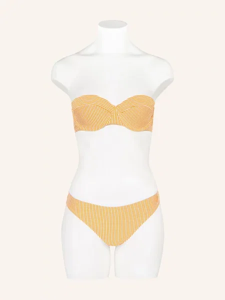 Tommy Hilfiger Bikiny S Ramínky oranžová bílá