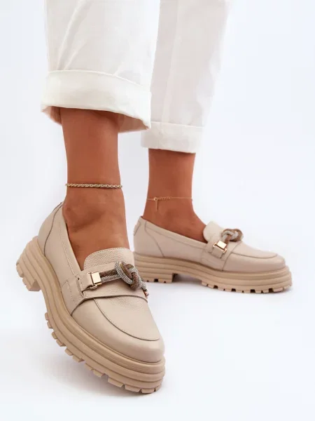 Мокасини Laura Messi бежово