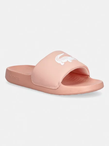 Lacoste natikači Serve Slides oranžna