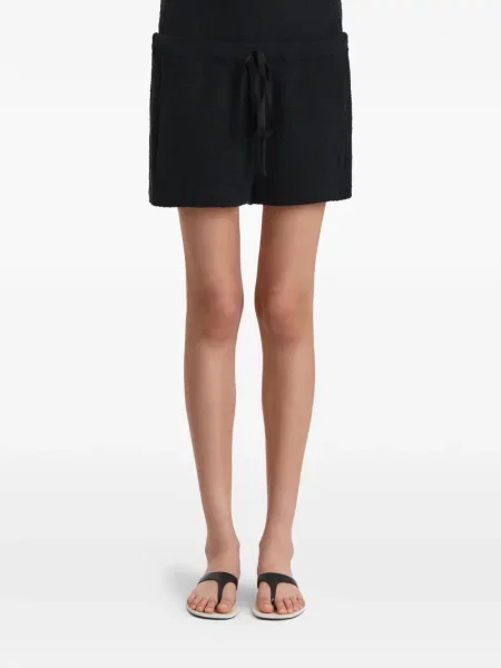 Pantaloni scurți Khaite negru