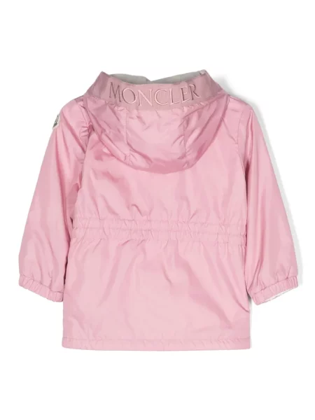 Kurtka dziecięca Moncler Enfant różowa