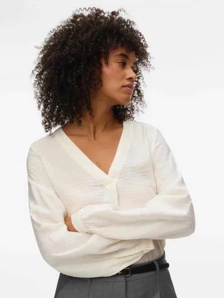 VERO MODA Blúzka VMURLI' biela