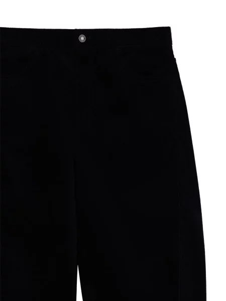 Pantaloni Givenchy de catifea cord negru