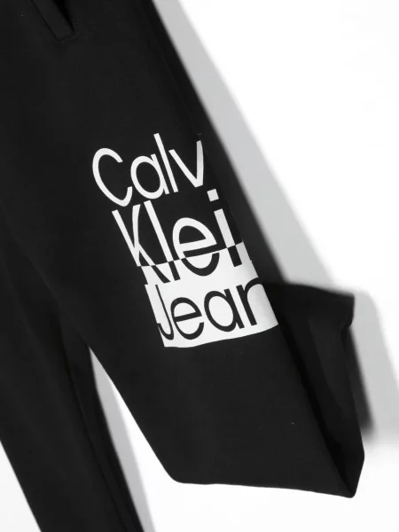 Spodnie dziecięce Calvin Klein czarne