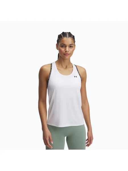 Tréningový top Under Armour Tech Knockout biela