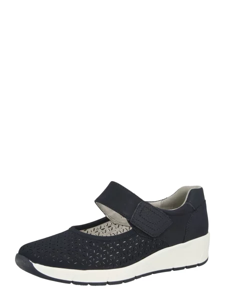 JANA Baleríny s řemínky tmavě modrá