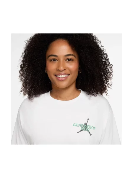 Tricou copii Nike alb