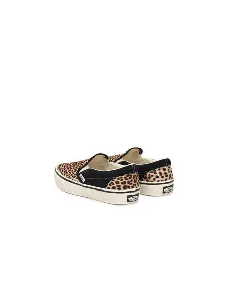 VANS Belebújós cipők Classic bézs / fekete barna